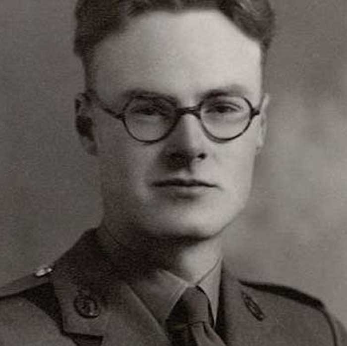 a young british soldier